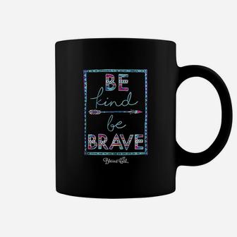 Blessed Girl Be Kind Be Brave Coffee Mug | Crazezy