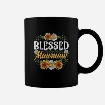 Blessed Mawmaw Mothers Day Cute Gift Floral Coffee Mug | Crazezy UK