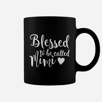 Blessed To Be Called Mimi Women Funny Grandma Gift Coffee Mug | Crazezy AU