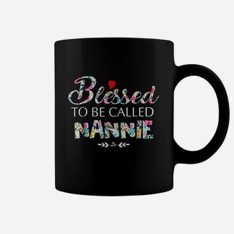 Blessed To Be Called Nannie Coffee Mug | Crazezy CA