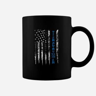 Blue Line Tacoma National Police Coffee Mug | Crazezy CA
