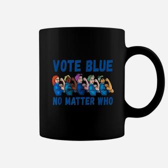 Blue No Matter Who Coffee Mug | Crazezy UK