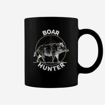 Boar Hunter Hog Hunting Sight Pig Tee Coffee Mug - Thegiftio UK
