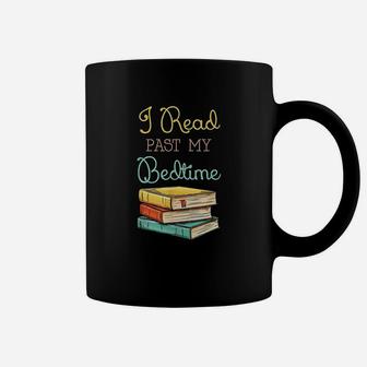 Book Lover I Read Past My Bedtime Coffee Mug | Crazezy