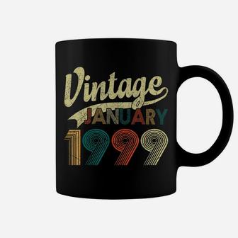 Born January 1999 Shirt Vintage 21St Birthday 21 Years Old Coffee Mug | Crazezy AU