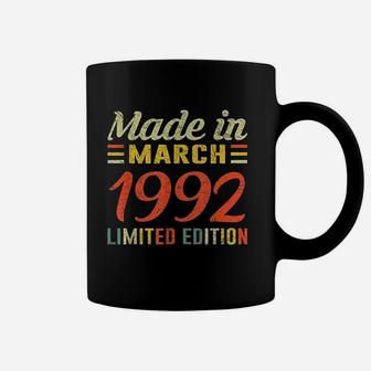 Born March 1992 Birthday Gift Made In 1992 28 Years Old Coffee Mug | Crazezy
