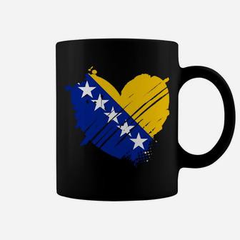 Bosnia And Herzegovina Flag I Love Bosnia Dna Gift Bosnians Coffee Mug | Crazezy