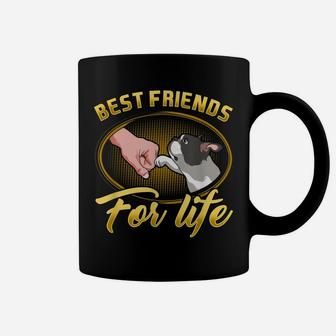 Boston Terrier Dog Mom Bestfriends For Life Funny Boston Mom Coffee Mug | Crazezy CA
