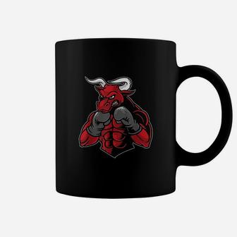 Boxing Bull Coffee Mug - Thegiftio UK