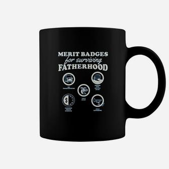 Boy Scouts Of America Merit Badges For Fatherhood Coffee Mug | Crazezy CA