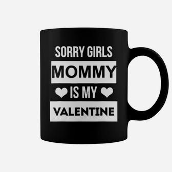 Boys Valentine's Day Sorry Girls Coffee Mug - Monsterry