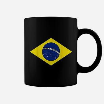 Brasil Flag Coffee Mug | Crazezy CA