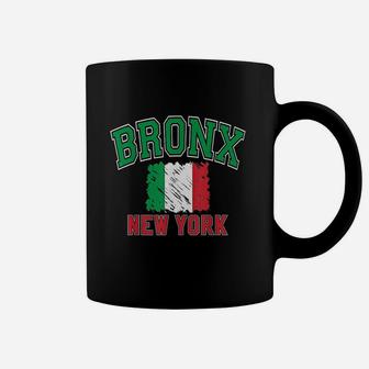 Bronx New York Style Italy Flag Coffee Mug | Crazezy