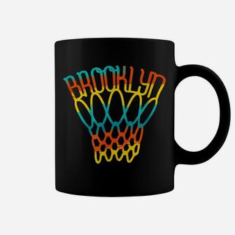 Brooklyn Basketball Net Vintage Coffee Mug | Crazezy