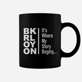Brooklyn It Is Where My Story Begins Coffee Mug - Thegiftio UK