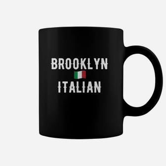 Brooklyn Italian Flag Of Italy Coffee Mug | Crazezy