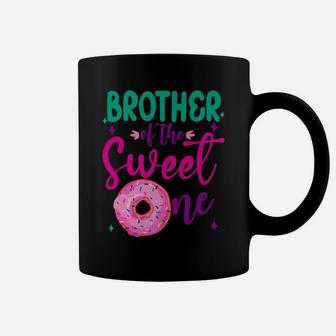 Brother Of Sweet One 1St B-Day Party Matching Family Donut Coffee Mug | Crazezy UK