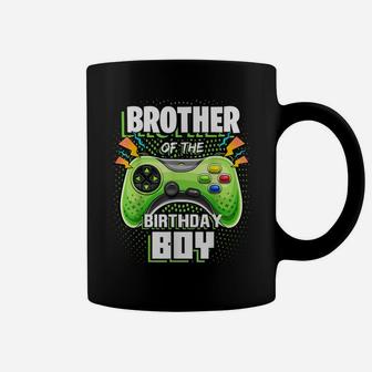 Brother Of The Birthday Boy Matching Video Game Birthday Coffee Mug | Crazezy AU