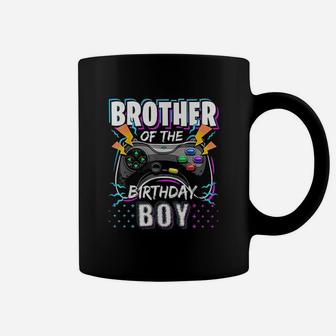 Brother Of The Birthday Boy Matching Video Game Coffee Mug | Crazezy CA