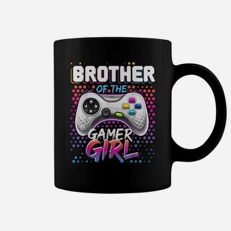 Brother Of The Gamer Girl Matching Video Game Birthday Gift Coffee Mug | Crazezy