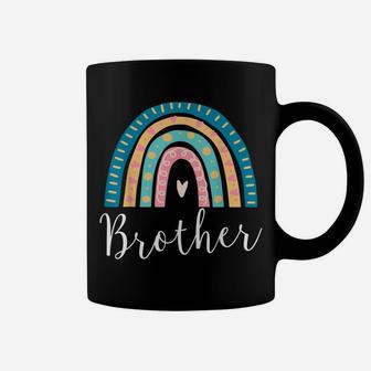 Brother Rainbow Sibling Gifts Men Family Matching Birthday Coffee Mug | Crazezy