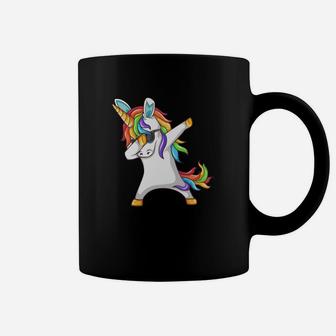 Bunny Eared Unicorn Dab Humorous Easter Coffee Mug - Thegiftio
