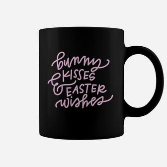 Bunny Kisses And Easter Wishes Coffee Mug | Crazezy