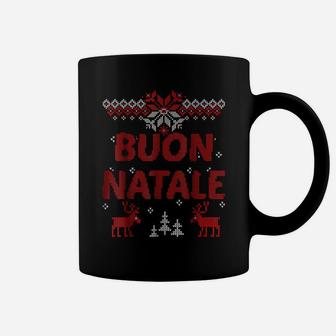 Buon Natale Italian Merry Christmas Gift Idea Coffee Mug | Crazezy CA