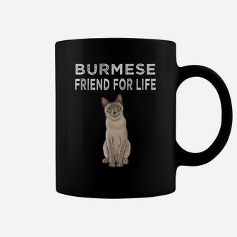Burmese Friend For Life Cat Friendship Coffee Mug | Crazezy