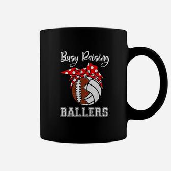 Busy Raising Ballers Coffee Mug | Crazezy