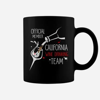 California Wine Drinking Team Funny T Shirt Coffee Mug | Crazezy