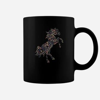 Calligraphy Arabian Horse Al Mutanabbi Poem Coffee Mug | Crazezy