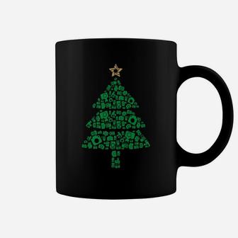 Cameras In The Shape Of A Christmas Tree For Photographers Coffee Mug | Crazezy AU