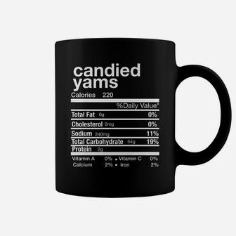 Candied Yams Nutrition Matching Family Thanksgiving Xmas Coffee Mug | Crazezy