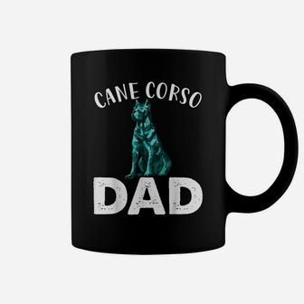 Cane Corso Dad Unique Hand Drawn Art Gift Lover Dog Graphics Coffee Mug | Crazezy