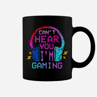 Cant Hear You Im Gaming Coffee Mug - Monsterry