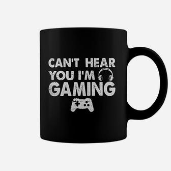 Cant Hear You Im Gaming Coffee Mug | Crazezy DE