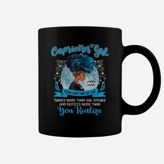 Capricorn Girl Zodiac Birthday December Or January Bday Gift Coffee Mug | Crazezy CA