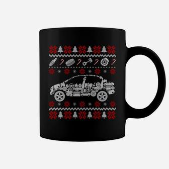 Car Parts Ugly Christmas Sweater Xmas Gift For Car Lovers Sweatshirt Coffee Mug | Crazezy AU