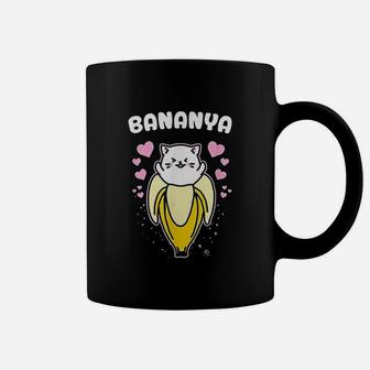 Cat Banana Bananya Coffee Mug | Crazezy