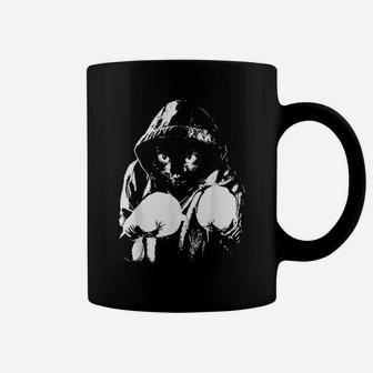 Cat Boxing | Creative Animal Lovers Cool Boxer Gift Coffee Mug | Crazezy CA