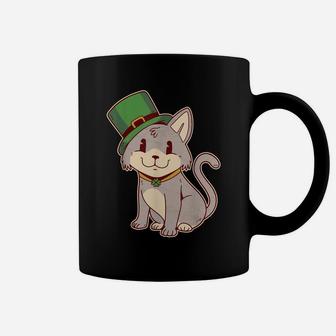 Cat St Patricks Day Irish Green Saint Patrick Lucky St Patty Coffee Mug | Crazezy UK