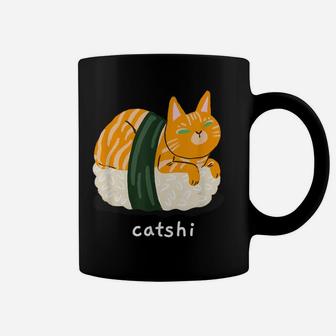 Cat Sushi Catshi Great Funny Gift Cats And Sushi Lovers Coffee Mug | Crazezy AU