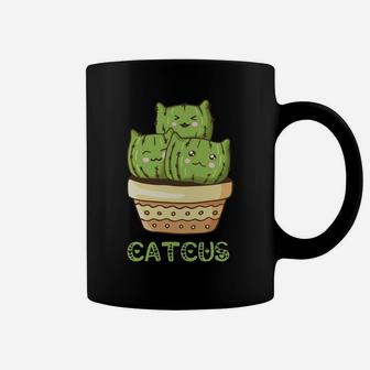 Catcus Funny Cat Cactus Plant Cacti Kitty Lover Succulent Sweatshirt Coffee Mug | Crazezy DE
