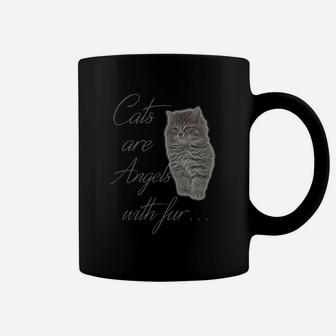 Cats Are Angels With Fur Coffee Mug - Thegiftio UK