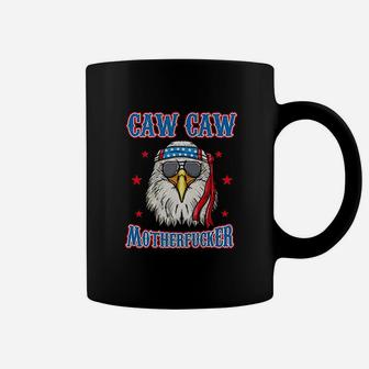 Caw Caw Mother Funny 4Th Of July Patriotic Eagle Coffee Mug | Crazezy UK