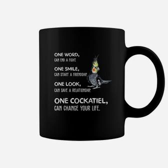 Change Your Life Parrot Bird Coffee Mug | Crazezy