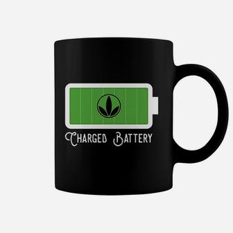 Charged Battery With My Healthy Products Coffee Mug | Crazezy AU