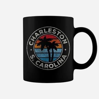 Charleston South Carolina Sc Vintage Graphic Retro 70S Coffee Mug | Crazezy DE