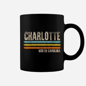 Charlotte North Carolina Usa America City Retro Coffee Mug | Crazezy